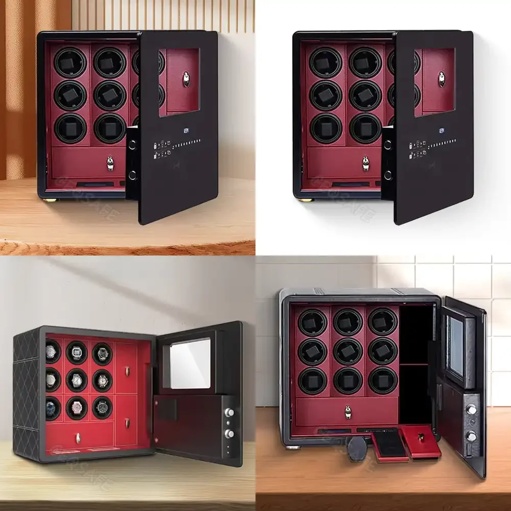 CEQSAFE 6 Automatic Watches Japan Box Safety Jewelry Parts Watch Winder Safe
CEQSAFE 6 Automatic Watches Japan Box Safety Jewelry Parts Watch Winder Safe