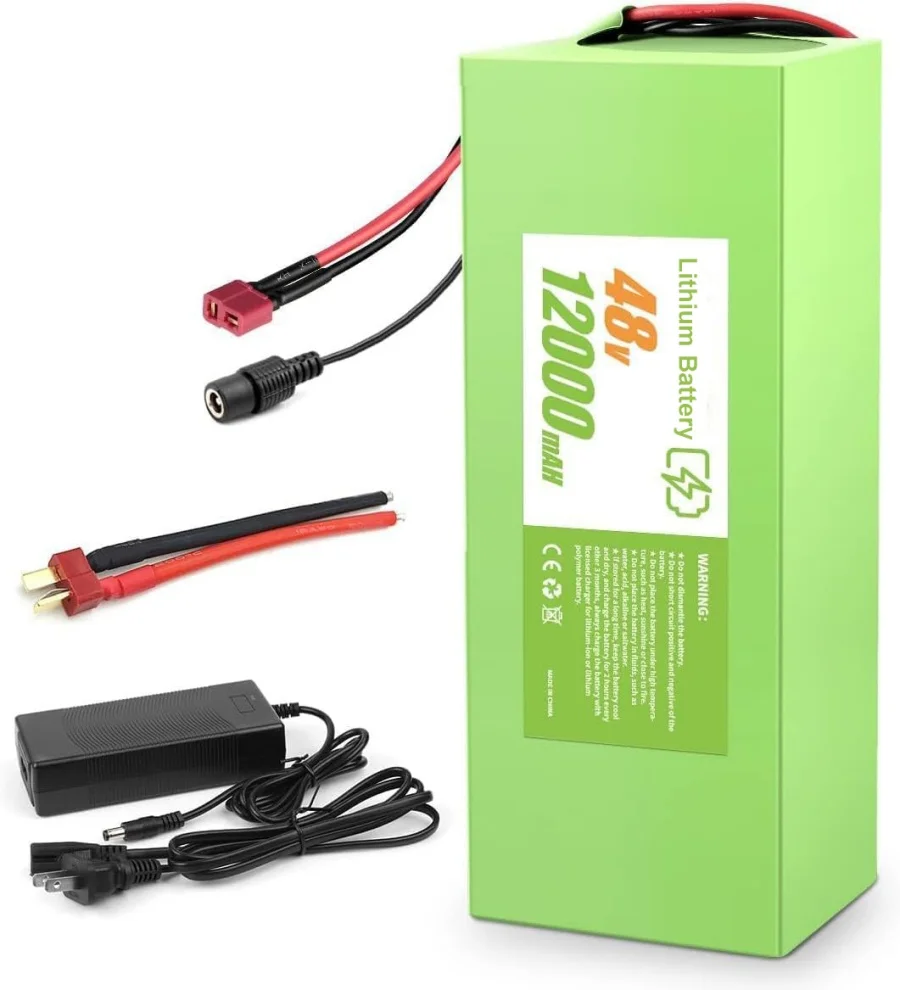 VISET 48V 12Ah 18650 High-Power Li-Ion Battery 30A BMS, for E-bicycles, E-scooters, and motors ranging from 100-1000 watts
VISET 48V 12Ah 18650 High-Power Li-Ion Battery 30A BMS, for E-bicycles, E-scooters, and motors ranging from 100-1000 watts