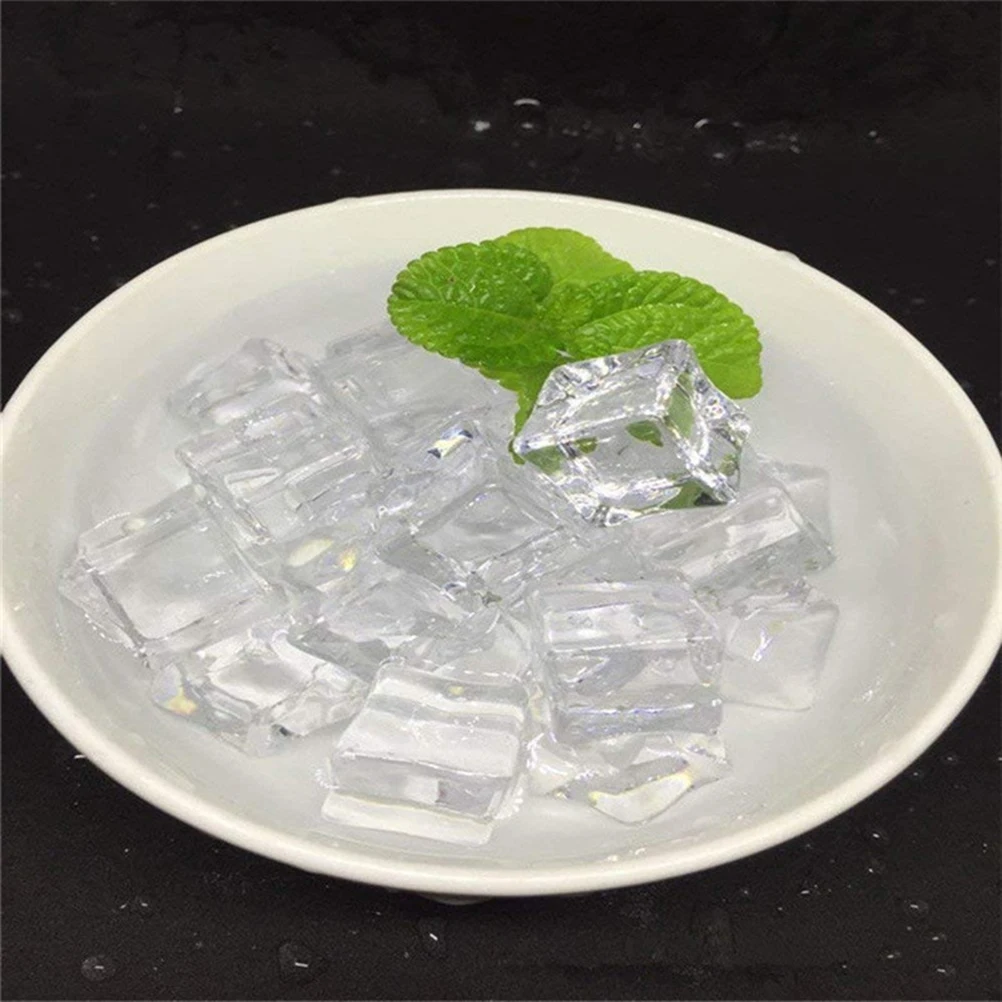 100pcs Simulated Ice Cubes Clear Acrylic Fake Vase Fillers Decorations Coffee Shop Cake Display Photography Props
100pcs Simulated Ice Cubes Clear Acrylic Fake Vase Fillers Decorations Coffee Shop Cake Display Photography Props