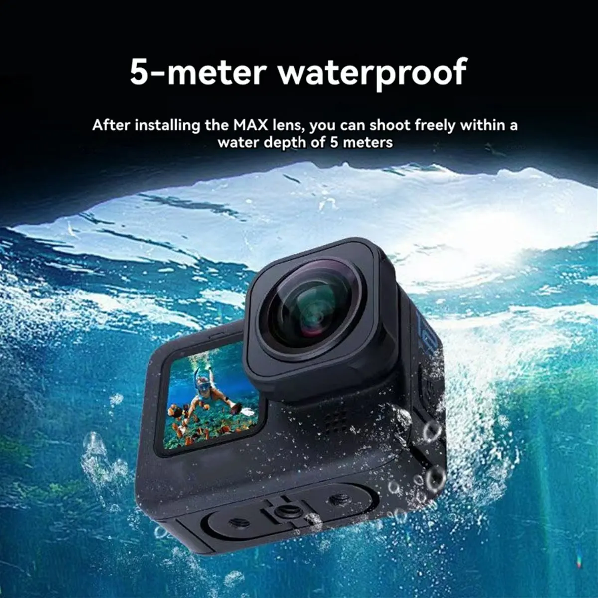 ABAN Max Lens Mod Wide Angle Lens for 12 11 10 9 Camera 5M Waterproof Anti-Shaking 155° Wide Angle Lens
ABAN Max Lens Mod Wide Angle Lens for 12 11 10 9 Camera 5M Waterproof Anti-Shaking 155° Wide Angle Lens