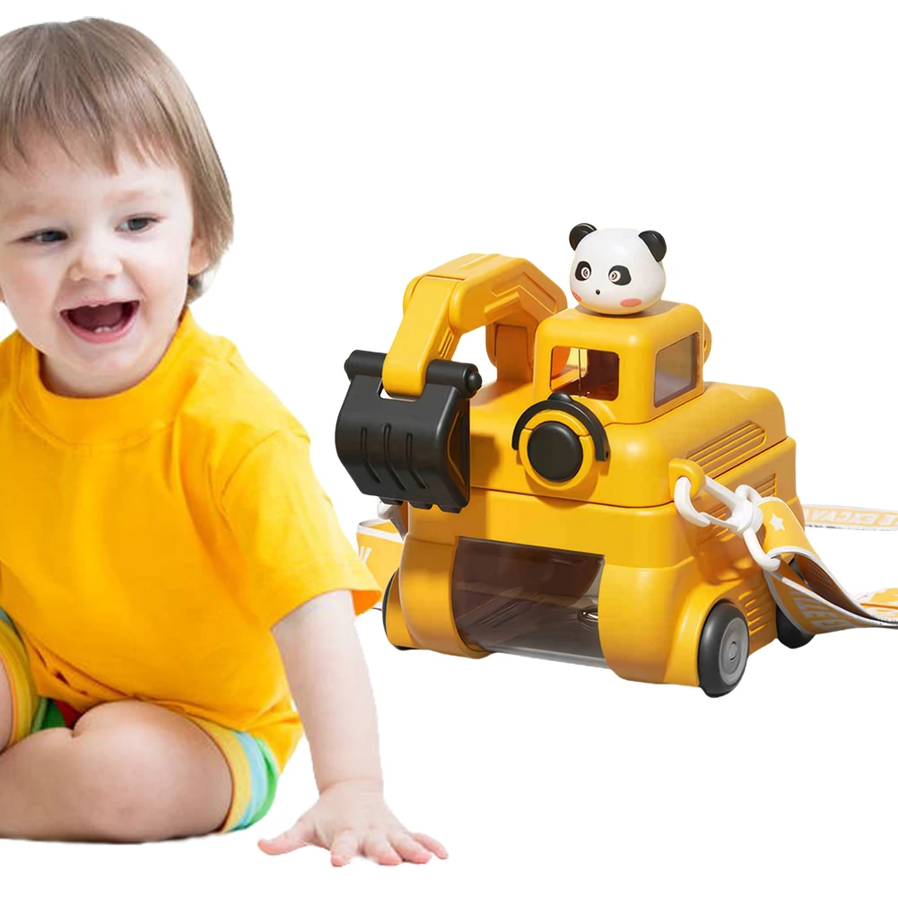 500ML Cartoon Excavator Water Cup with Shoulder Strap Creative Plastic Mug Large Capacity Convenient Bounce Kettle for Kids Gift
500ML Cartoon Excavator Water Cup with Shoulder Strap Creative Plastic Mug Large Capacity Convenient Bounce Kettle for Kids Gift