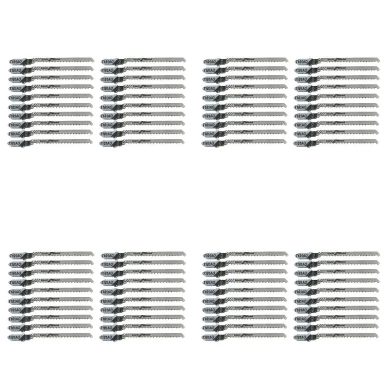 AS94-80Pcs Reciprocating Jigsaw Blade T101AO T-Shank Multi Jig Saw Blades For Wood Plastic Cutting Disc
AS94-80Pcs Reciprocating Jigsaw Blade T101AO T-Shank Multi Jig Saw Blades For Wood Plastic Cutting Disc