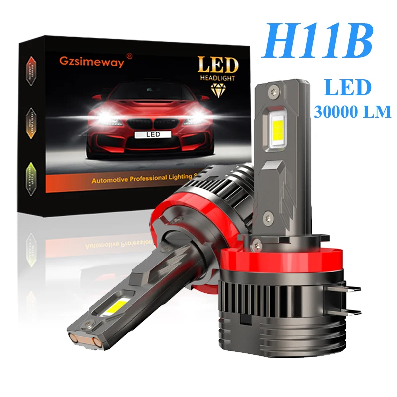 2Pcs H11B LED Headlight Bulb Turbo 80W 30000LM Low Beam High Beam 6000K White for Ford,Fiesta,Kia,Hyandai ,Plug and play
2Pcs H11B LED Headlight Bulb Turbo 80W 30000LM Low Beam High Beam 6000K White for Ford,Fiesta,Kia,Hyandai ,Plug and play