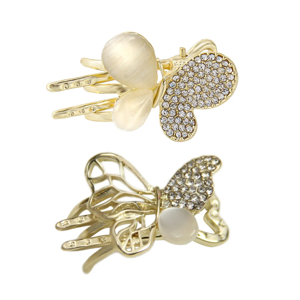 2 Pcs Butterfly Flower Hair Clip Matte Claw Clips Durable Women Metal Hairpins Small Claw Accessories Girls Styling Tool Hair
2 Pcs Butterfly Flower Hair Clip Matte Claw Clips Durable Women Metal Hairpins Small Claw Accessories Girls Styling Tool Hair