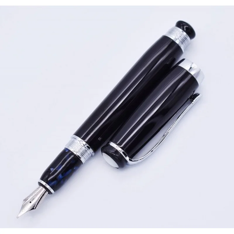 A+ Duke Tutor Classic Fountain Pen , Black Barrel and White Pearl on The Top
A+ Duke Tutor Classic Fountain Pen , Black Barrel and White Pearl on The Top