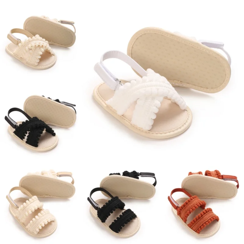 Summer Sandals With Exposed Toes 0-18M Baby Shoes For Little Girls Sweet Matching Skirt Casual Soft Soled Beach
Summer Sandals With Exposed Toes 0-18M Baby Shoes For Little Girls Sweet Matching Skirt Casual Soft Soled Beach