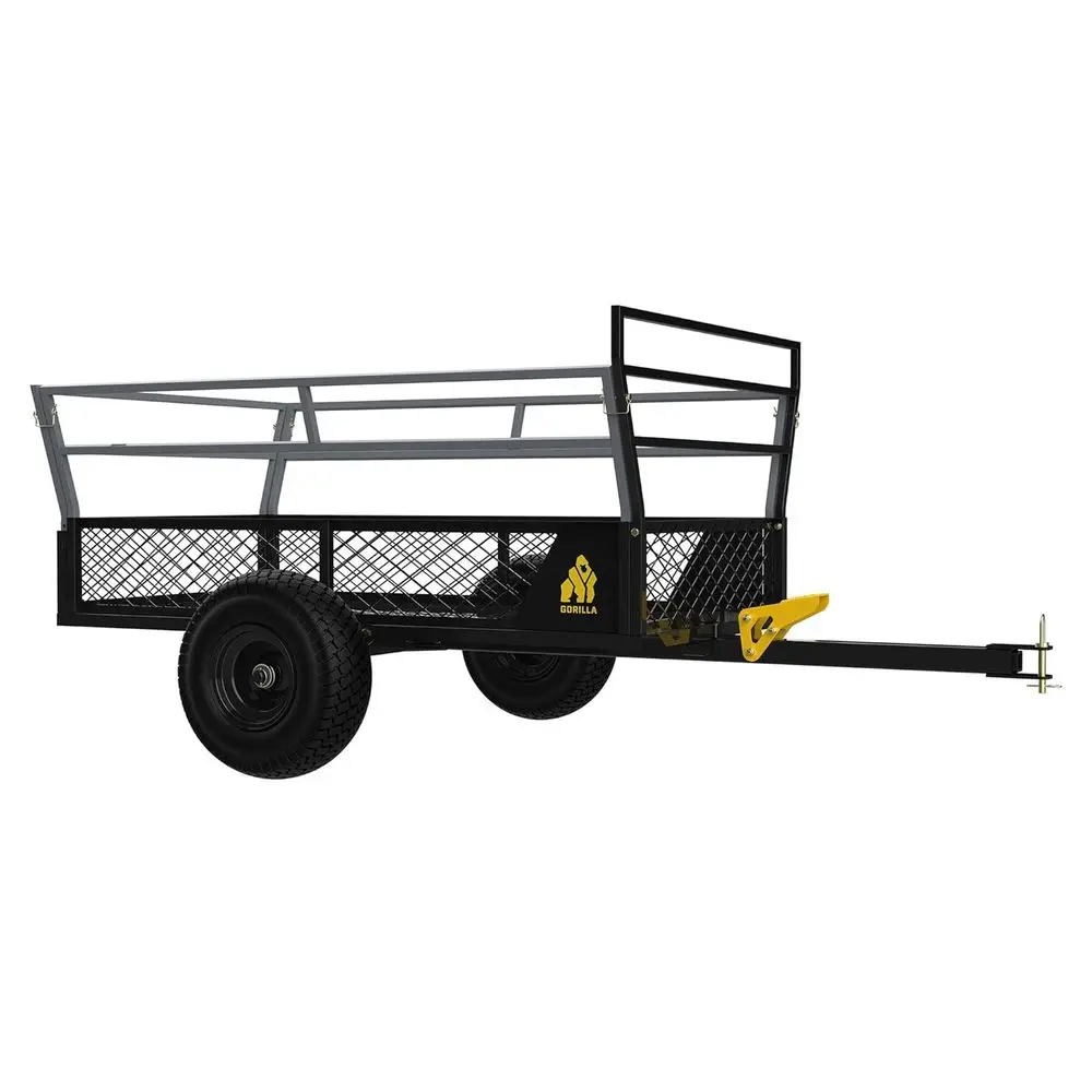 Heavy-Duty ATV Trailer, 25 Cu t Large Bed, 1400 lb Load acity, Black – Towable Steel Utility Dump Cart with 3-in-1 Taiate and Re
Heavy-Duty ATV Trailer, 25 Cu t Large Bed, 1400 lb Load acity, Black – Towable Steel Utility Dump Cart with 3-in-1 Taiate and Re