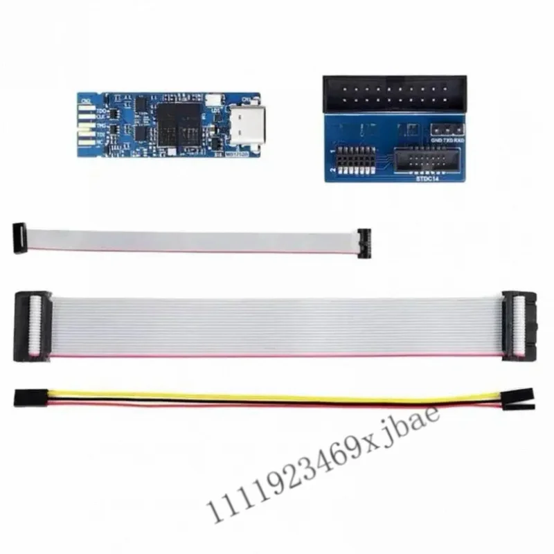 STM32 Debugger Programmer, Compact In-Circuit Probe, USB to SWD/JTAG Download Cable
STM32 Debugger Programmer, Compact In-Circuit Probe, USB to SWD/JTAG Download Cable