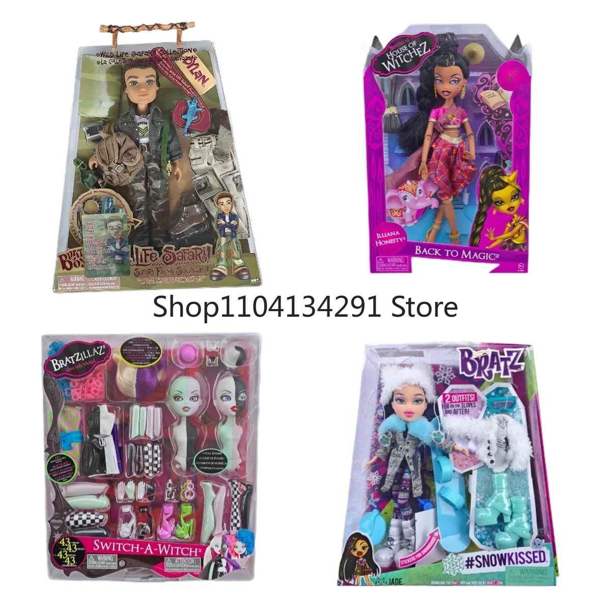 Оригинальные куклы Bratz Boys Series Bratzillaz, куклы для девочек, дикая природа, приключенческое путешествие, коллекция подарков на Рождество и день рождения - редкий 
Оригинальные куклы Bratz Boys Series Bratzillaz, куклы для девочек, дикая природа, приключенческое путешествие, коллекция подарков на Рождество и день рождения - редкий