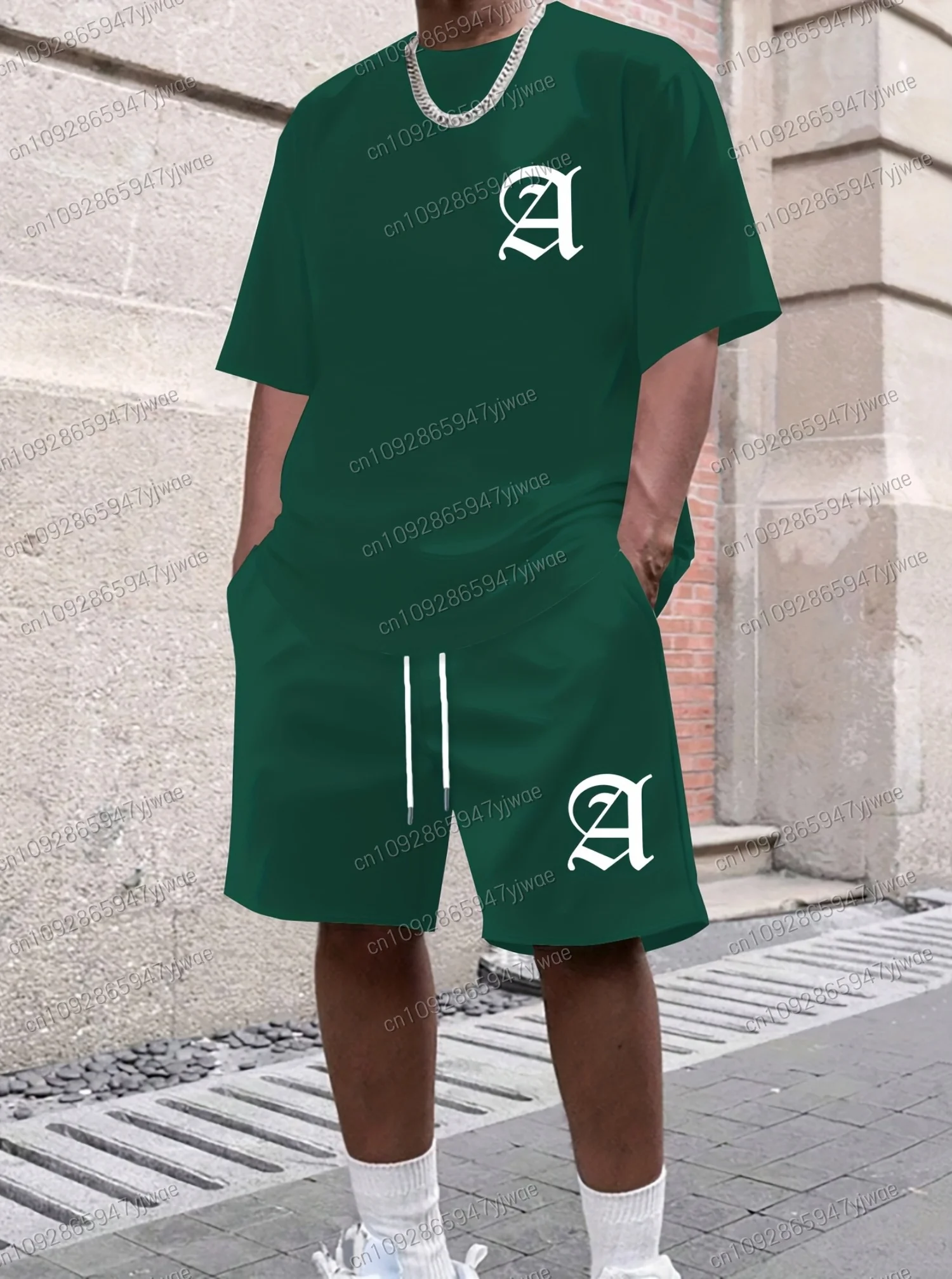 Summer 2025 letters A print tracksuit 2 Piece Set Men T-Shirt Shorts Pants Suit sports Short Tracksuit Outfit Male Clothing
Summer 2025 letters A print tracksuit 2 Piece Set Men T-Shirt Shorts Pants Suit sports Short Tracksuit Outfit Male Clothing