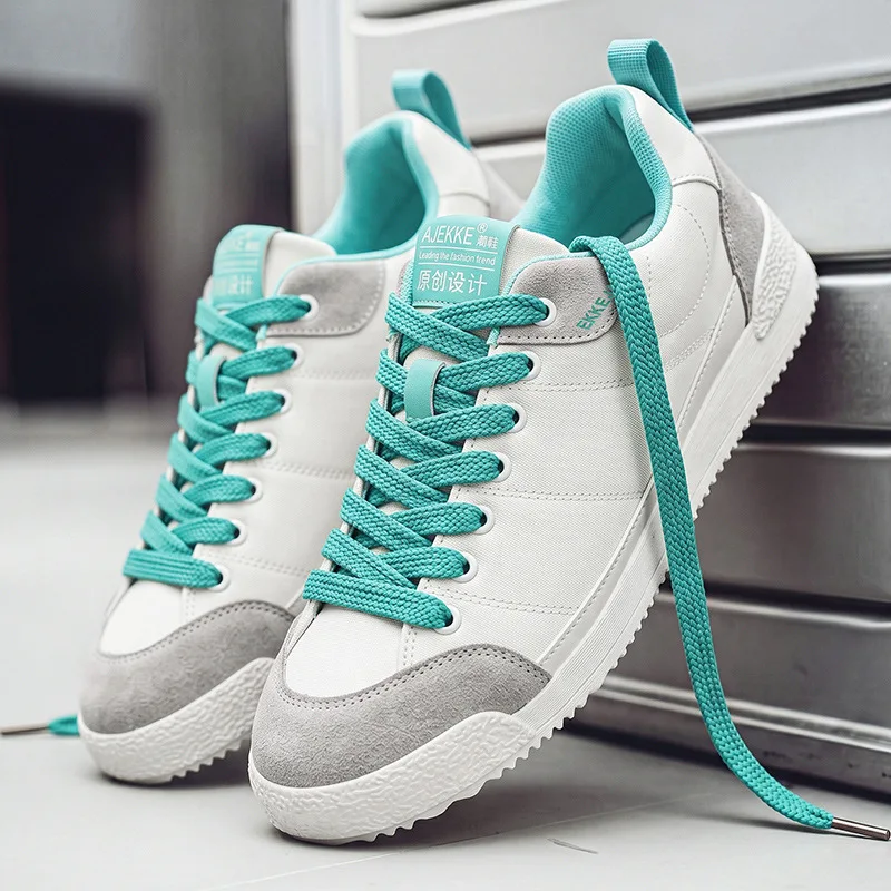 High Quality Men's Board Shoes Breathable Color Matching Casual Shoes Lace-up Fashion Comfortable Platform Sneakers Streetwear
High Quality Men's Board Shoes Breathable Color Matching Casual Shoes Lace-up Fashion Comfortable Platform Sneakers Streetwear