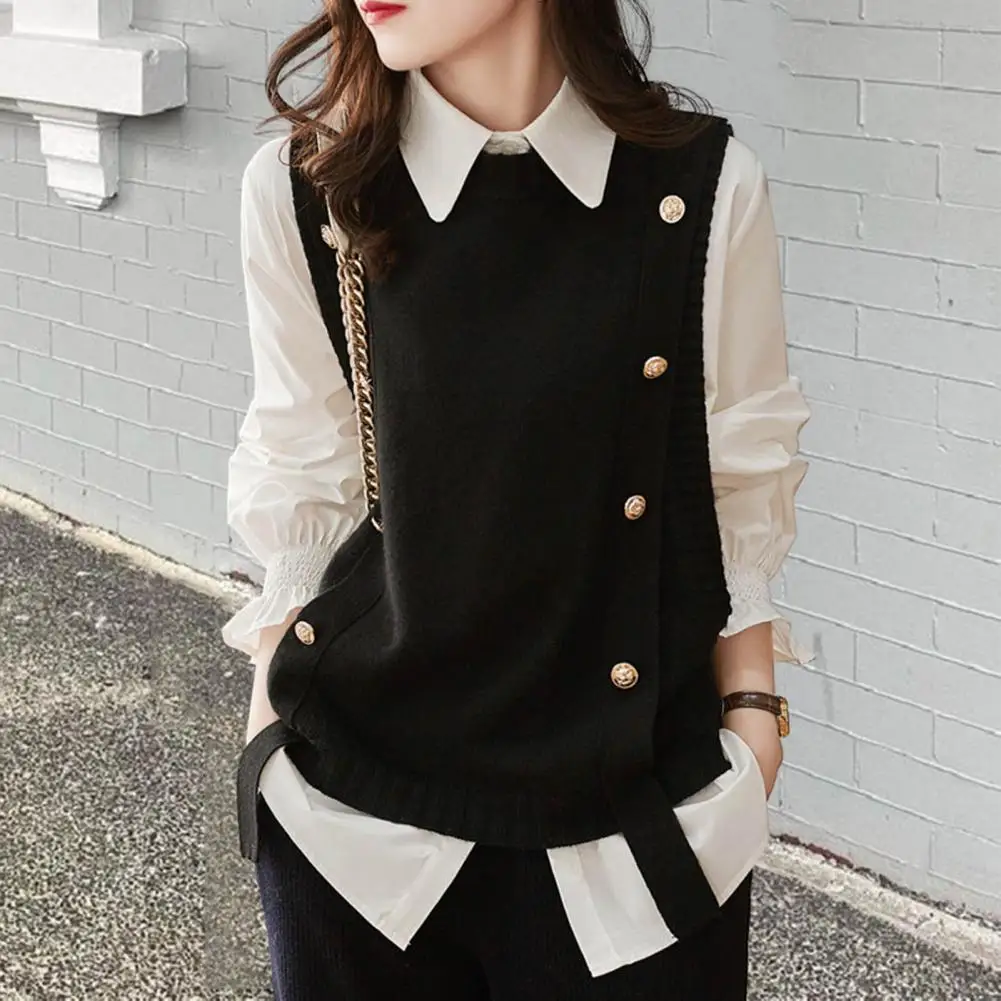 Breathable Women Vest Round Neck Women Vest Fashionable Women's Knitted Vest Stylish Sleeveless Tank Top for Autumn Winter Soft
Breathable Women Vest Round Neck Women Vest Fashionable Women's Knitted Vest Stylish Sleeveless Tank Top for Autumn Winter Soft