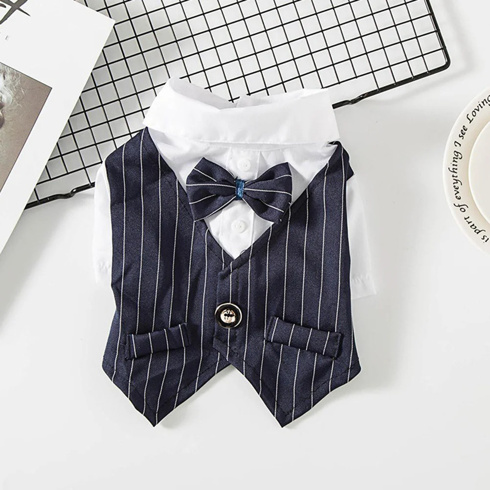 Navy Size M Dog Suit Dress Gentleman Style Pet Suit Costume Party Wedding Birthday Photo Outfit Party Dog Dress
Navy Size M Dog Suit Dress Gentleman Style Pet Suit Costume Party Wedding Birthday Photo Outfit Party Dog Dress