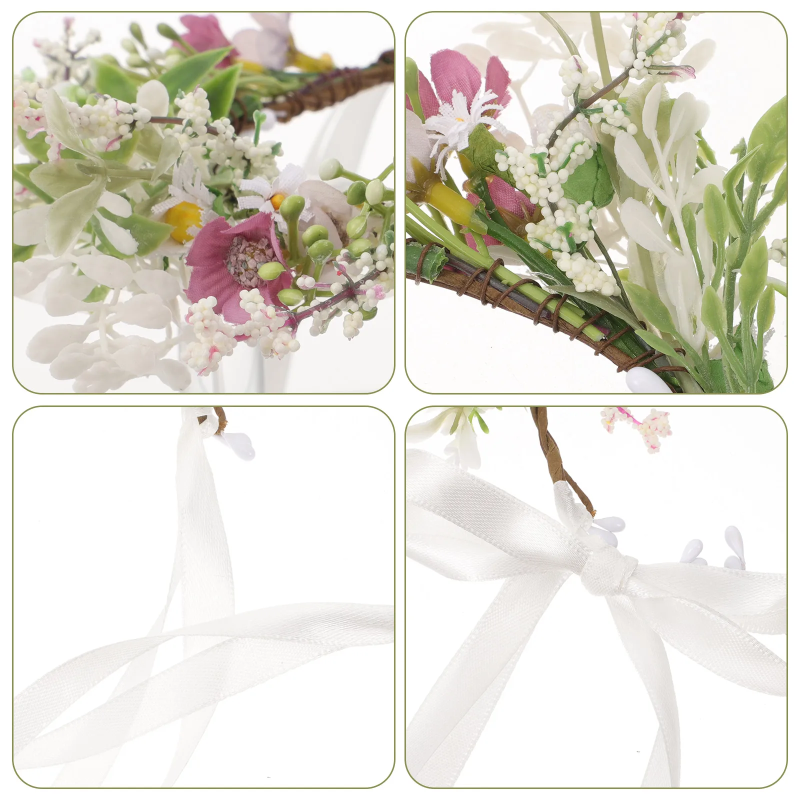 Girls Flower Crowns Wedding Hair Accessories Bridal Flower Crown Headband Wreath Tiara Birthday Seaside Party Photography Prop 
Girls Flower Crowns Wedding Hair Accessories Bridal Flower Crown Headband Wreath Tiara Birthday Seaside Party Photography Prop