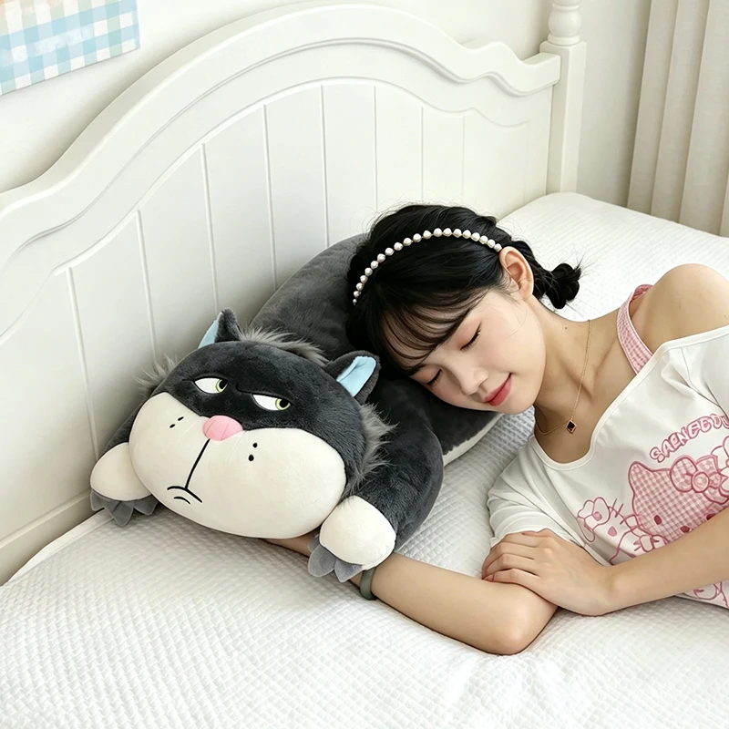 New Cute Large Size Lucifer Cat Long Body Pillow Soft Fluffy Stuffed Plush Doll Cinderella Collectible Gift for Teen Girls
New Cute Large Size Lucifer Cat Long Body Pillow Soft Fluffy Stuffed Plush Doll Cinderella Collectible Gift for Teen Girls