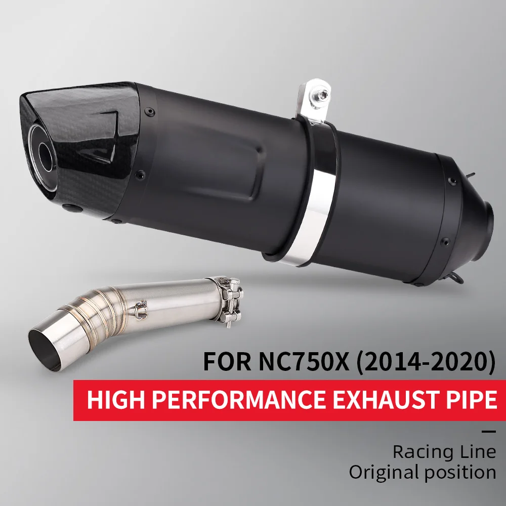 For Honda NC700 NC700X NC700S NC750 NC750X NC750S 2014-2020 Motorcycle Exhaust Systems Slip On Mid Link Exhaust Pipe 51mm Muffle
For Honda NC700 NC700X NC700S NC750 NC750X NC750S 2014-2020 Motorcycle Exhaust Systems Slip On Mid Link Exhaust Pipe 51mm Muffle