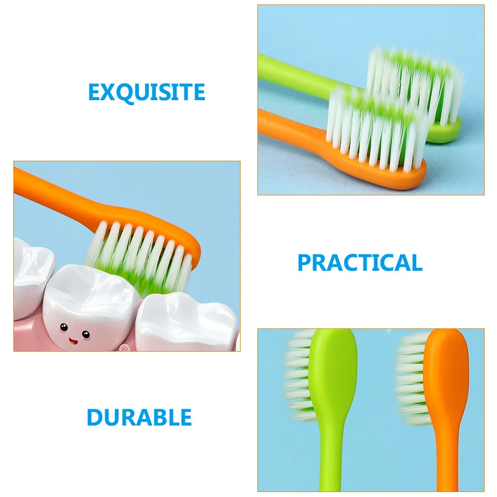 4 pcs Cartoon Kids Toothbrush Soft Bristle Manual Children Toothbrush Daily Use Travel Home Kids Teeth Brush Bulk Supple Head
4 pcs Cartoon Kids Toothbrush Soft Bristle Manual Children Toothbrush Daily Use Travel Home Kids Teeth Brush Bulk Supple Head