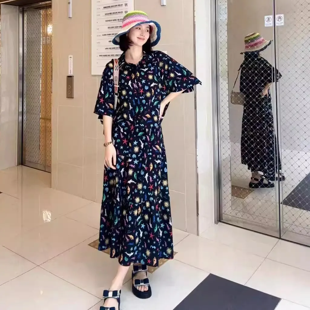 MICOAT Pure Original Summer Faion Set Loose irt with Collar And Print + f Skirt Cute Sle ort Sve Women...
MICOAT Pure Original Summer Faion Set Loose irt with Collar And Print + f Skirt Cute Sle ort Sve Women...