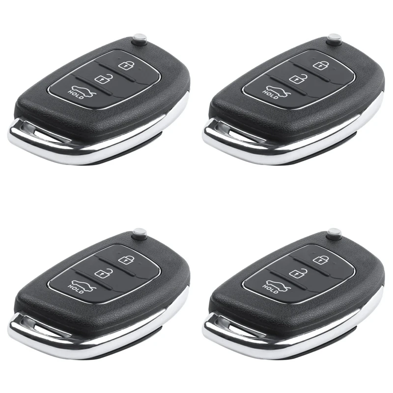 4X Flip Key Shell Fit For HYUNDAI Ix45 Santa Fe Remote Key Case Fob 3-Button Black
4X Flip Key Shell Fit For HYUNDAI Ix45 Santa Fe Remote Key Case Fob 3-Button Black