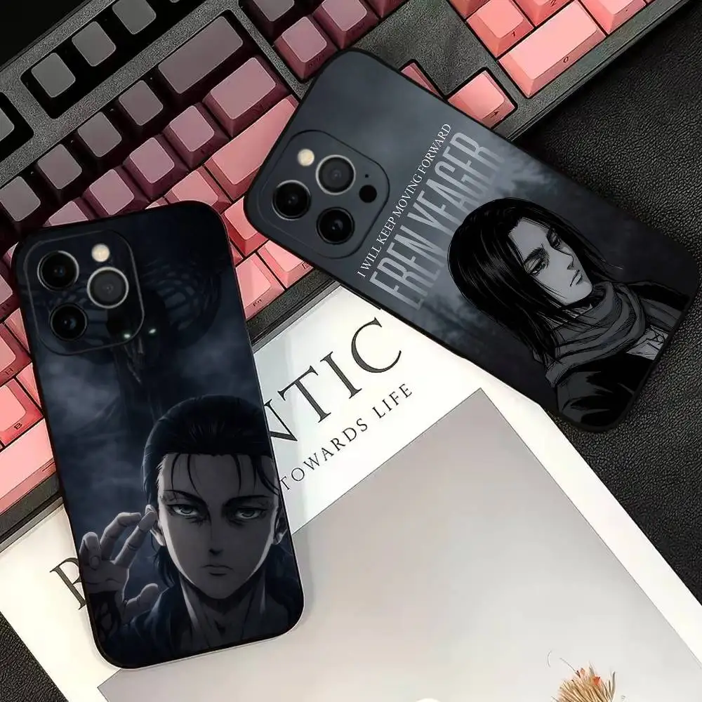 Titan Eren Yeager Phone Case For iPhone 17, 16,15,14,13,12,11 Plus,Pro Max, Others Soft Black Cover
Titan Eren Yeager Phone Case For iPhone 17, 16,15,14,13,12,11 Plus,Pro Max, Others Soft Black Cover