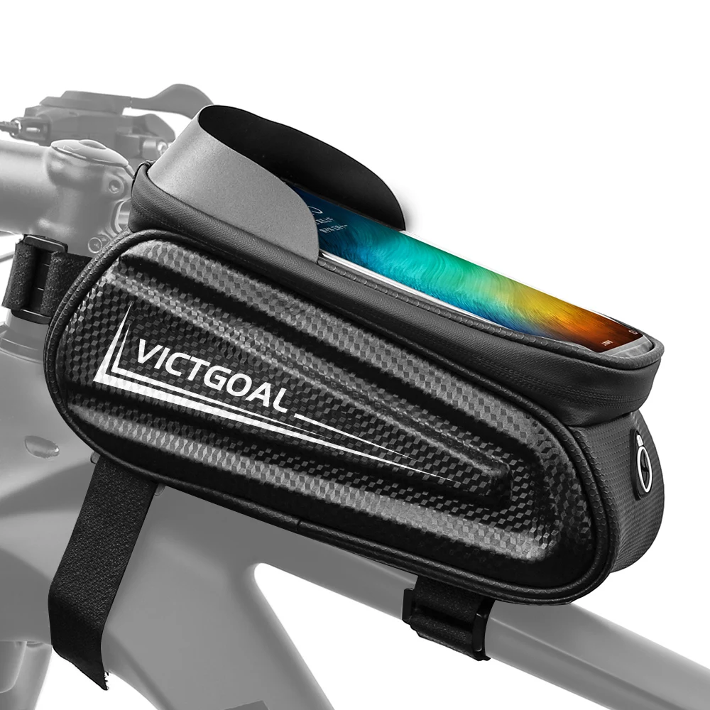 VICTGOAL Bicycle Bag Waterproof Phone Holder Touchscreen Front Tube Frame Bags Large Capacity Cycling MTB Road Bike Accessories
VICTGOAL Bicycle Bag Waterproof Phone Holder Touchscreen Front Tube Frame Bags Large Capacity Cycling MTB Road Bike Accessories