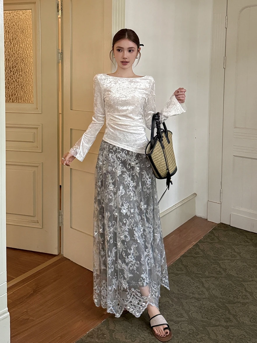 New Chinese Style Velvet Base Shirt Women's Long Sleeve Inner Wear Super Beautiful 2026 New Fashion Simple Style Polyester Fiber
New Chinese Style Velvet Base Shirt Women's Long Sleeve Inner Wear Super Beautiful 2026 New Fashion Simple Style Polyester Fiber