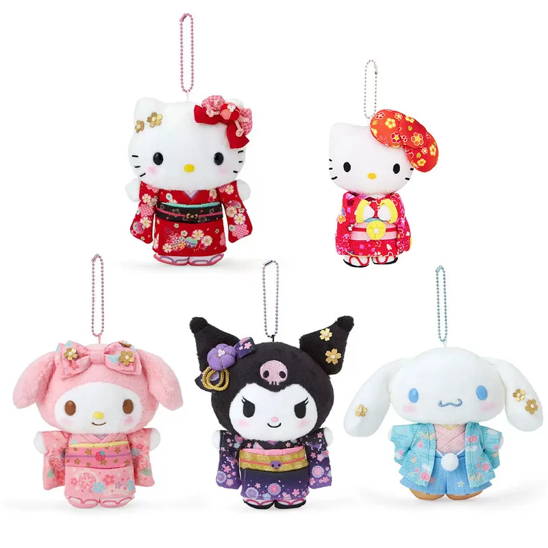 16 см Hello Kitty плюшевый брелок-кимоно с рисунком Cinnamoroll My Melody Kuromi PP хлопковые мягкие куклы школьный кулон подарок
16 см Hello Kitty плюшевый брелок-кимоно с рисунком Cinnamoroll My Melody Kuromi PP хлопковые мягкие куклы школьный кулон подарок