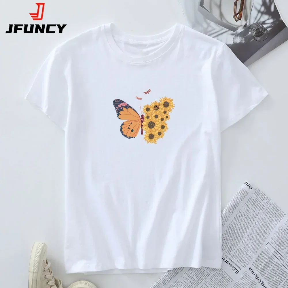 Summer Women Tees Oversized Woman T Shirts Short Sleeve T-shirt 100% Cotton Women's Tops Female Tshirt Clothing
Summer Women Tees Oversized Woman T Shirts Short Sleeve T-shirt 100% Cotton Women's Tops Female Tshirt Clothing