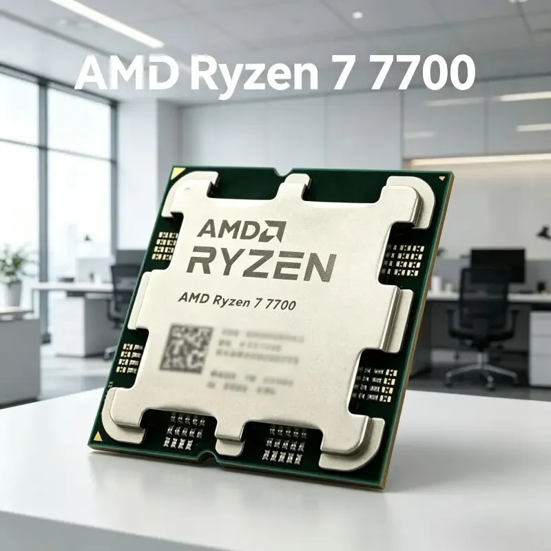 5.3GHz Peak Frequency Unlocked AMD Ryzen7 7700 CPU, 8Core16Thread AM5 Desktop Gaming Hardware Delivered Minus Retail Package
5.3GHz Peak Frequency Unlocked AMD Ryzen7 7700 CPU, 8Core16Thread AM5 Desktop Gaming Hardware Delivered Minus Retail Package