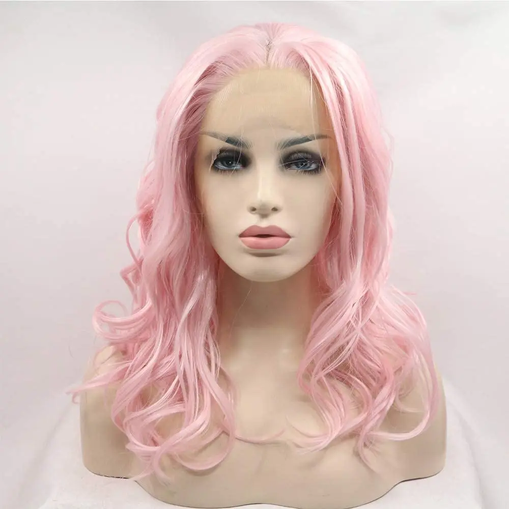 Синтетический парик Sylvia светло-розового цвета с кружевной передней частью, короткий волнистый, из термостойкого волокна, для косплея, для женщин
Синтетический парик Sylvia светло-розового цвета с кружевной передней частью, короткий волнистый, из термостойкого волокна, для косплея, для женщин