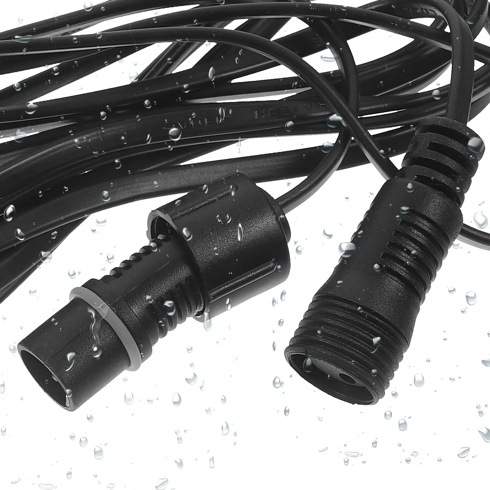 Outdoor String Light Extension Cord 3M IP44 Waterproof Power Cable 2 Pin UK Plug Male Female Connector Holiday Decor
Outdoor String Light Extension Cord 3M IP44 Waterproof Power Cable 2 Pin UK Plug Male Female Connector Holiday Decor
