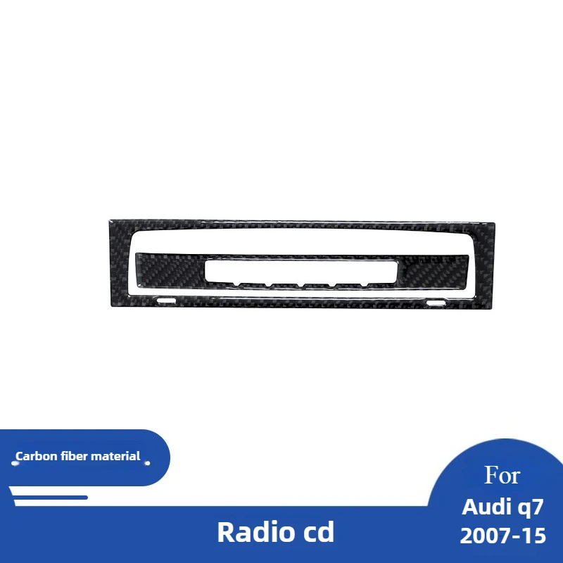 For 07-15 Audi Q7 Carbon Fiber Radio CD Panel Decorative Sticker Interior Modification Accessories
For 07-15 Audi Q7 Carbon Fiber Radio CD Panel Decorative Sticker Interior Modification Accessories