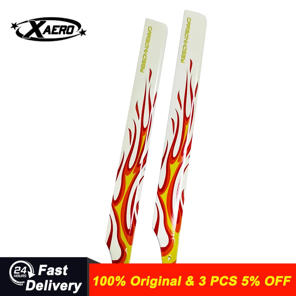 XAERO 325mm Carbon Fiber Main Rotor Blades for Align T-REX 450 450L 450 Pro DFC Sport Helicopter RC Parts
XAERO 325mm Carbon Fiber Main Rotor Blades for Align T-REX 450 450L 450 Pro DFC Sport Helicopter RC Parts