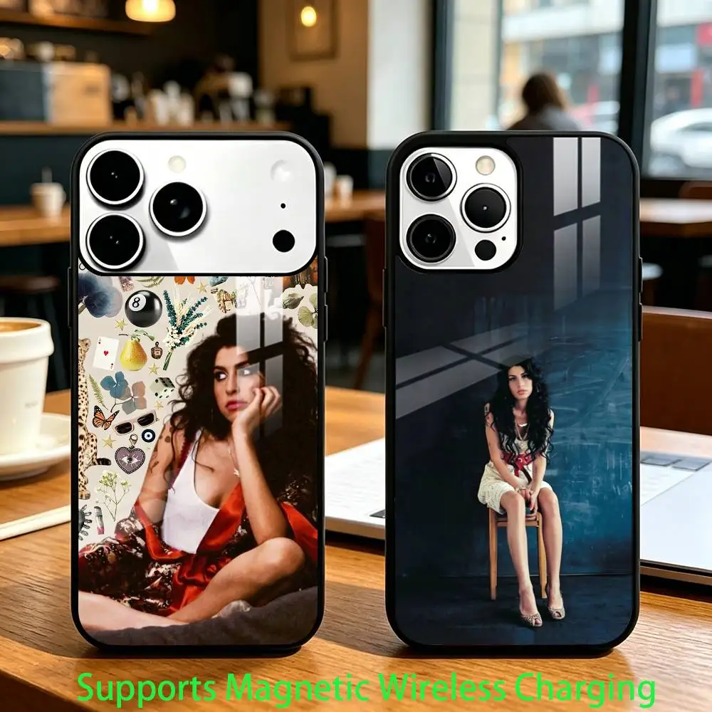 Singer Rehab A-Amy Winehouse Phone Case For iPhone17,16,15,14,13,12,11 Plus,Pro Supports Magnetic Wireless Charging
Singer Rehab A-Amy Winehouse Phone Case For iPhone17,16,15,14,13,12,11 Plus,Pro Supports Magnetic Wireless Charging