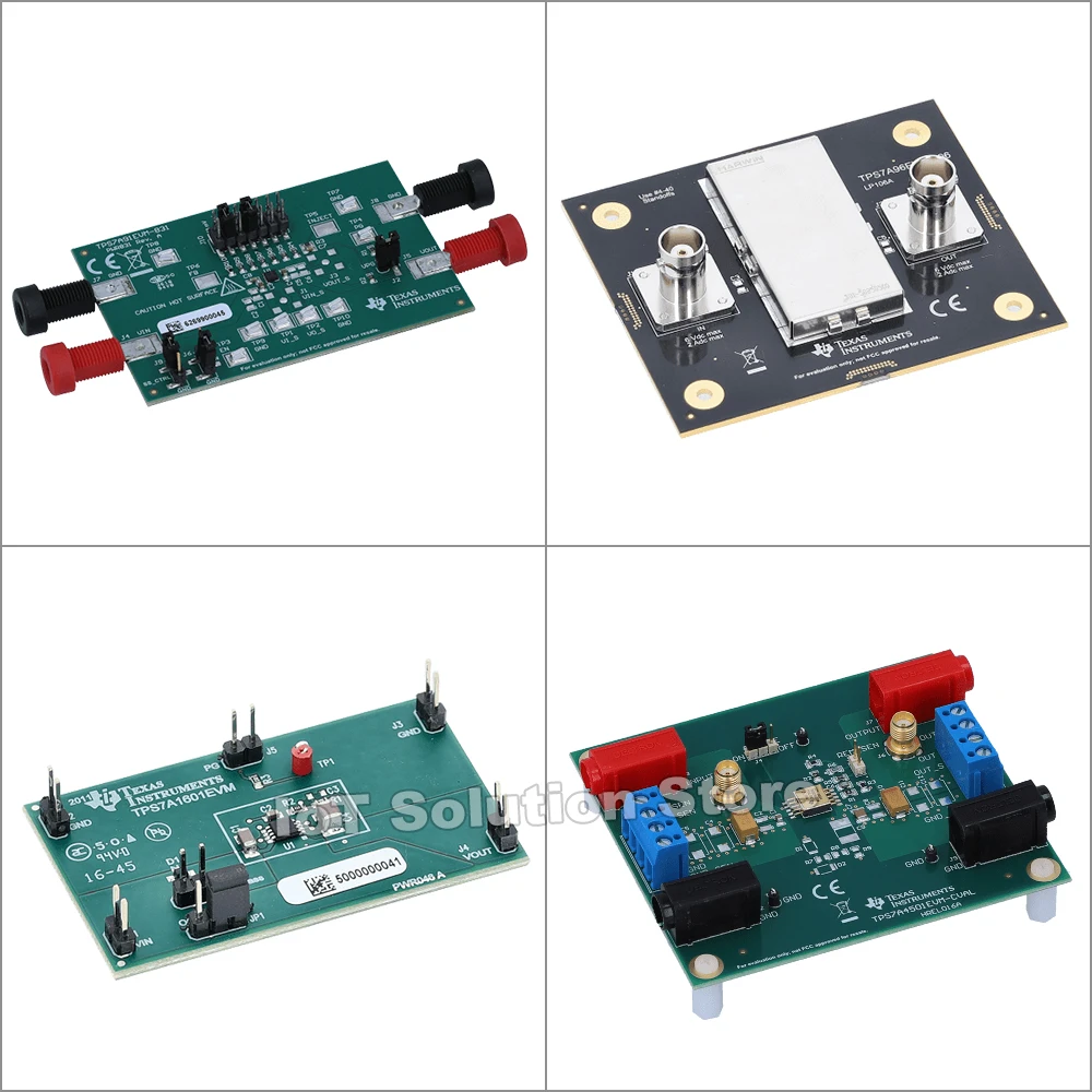 1Set/Lot TPS7A91EVM-831 TPS7A96EVM-106 TPS7A1601EVM-046 TPS7A1901EVM-760 TPS7A4001EVM-709 TPS7A4501EVM-385 TPS7A4501EVM-CVAL New
1Set/Lot TPS7A91EVM-831 TPS7A96EVM-106 TPS7A1601EVM-046 TPS7A1901EVM-760 TPS7A4001EVM-709 TPS7A4501EVM-385 TPS7A4501EVM-CVAL New