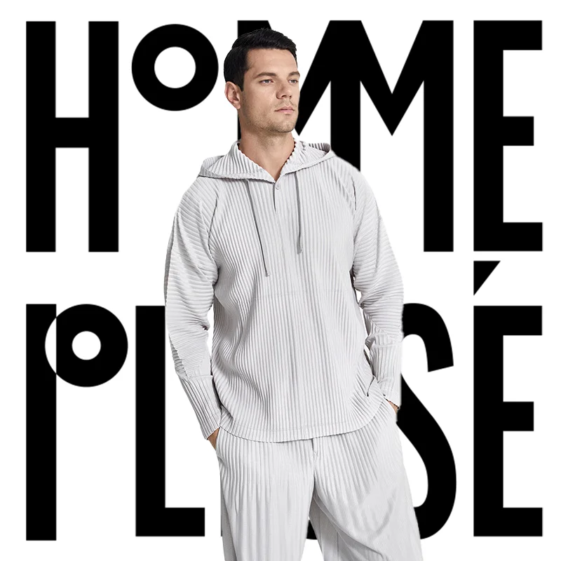 Pleats Pleated Men's Hooded Sweatshirt Solid Colour Loose Plus Size 2024 Summer New Pullover Hat Men's Tops Fashion Clothing
Pleats Pleated Men's Hooded Sweatshirt Solid Colour Loose Plus Size 2024 Summer New Pullover Hat Men's Tops Fashion Clothing