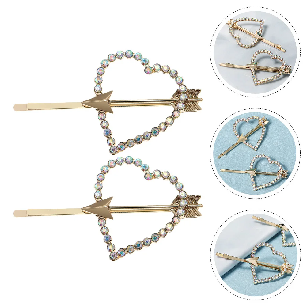 2Pcs Decorative Bobby Pins Rhinestone Heart Hairpins Women Hair Clips for Weddings Parties Gathering Bobby Pins Decorative 
2Pcs Decorative Bobby Pins Rhinestone Heart Hairpins Women Hair Clips for Weddings Parties Gathering Bobby Pins Decorative