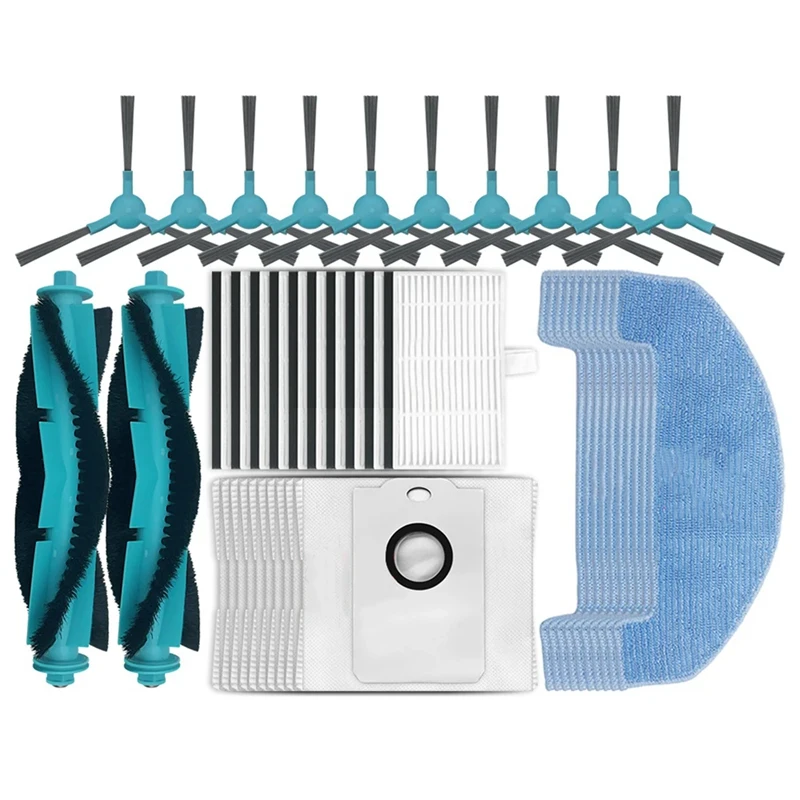 For Conga 2499 Ultra Home Advanced Titanium / Atvel Smartgyro R80 Base Main Side Brush Filter Mop Cloth Dust Bag Parts-T02C
For Conga 2499 Ultra Home Advanced Titanium / Atvel Smartgyro R80 Base Main Side Brush Filter Mop Cloth Dust Bag Parts-T02C