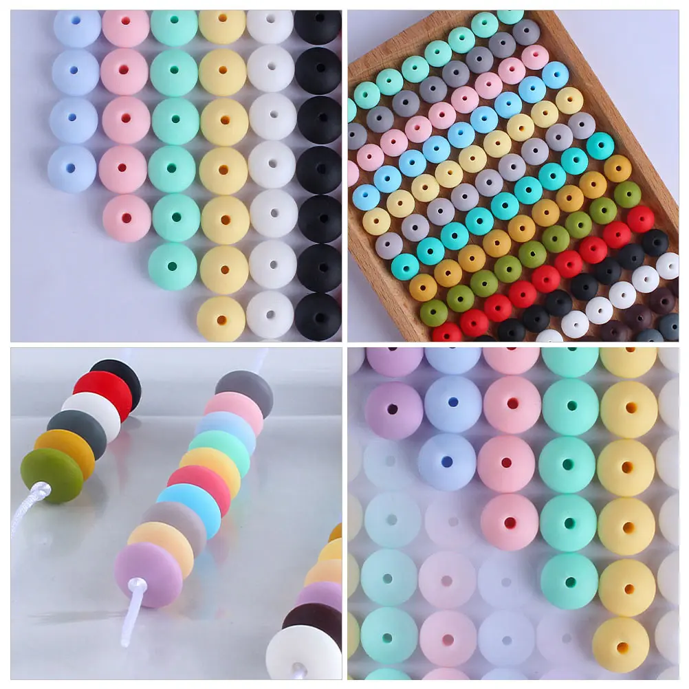 100 Pcs Bead Baby Teether Necklace Food Grade Safe Kids Bracelet Kids Bracelet Accessory DIY Chain Accessory Chewable
100 Pcs Bead Baby Teether Necklace Food Grade Safe Kids Bracelet Kids Bracelet Accessory DIY Chain Accessory Chewable