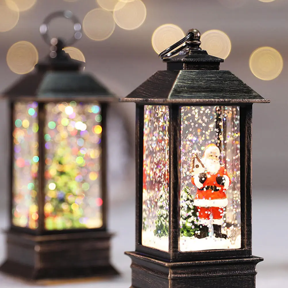 Portable Mini Oil Lamp Christmas Decor Desktop Ornament Brown Color Festive Party Adornment Luminous Night Light
Portable Mini Oil Lamp Christmas Decor Desktop Ornament Brown Color Festive Party Adornment Luminous Night Light