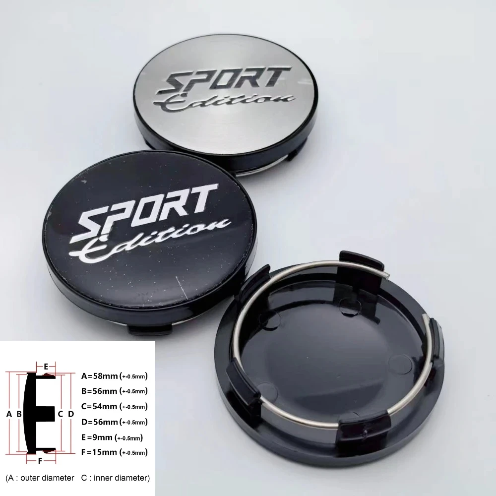 4pcs 58mm Sport Edition Logo Emblem Badge Car Wheel Center Cap Wheel Hub Center Cover Rim Hubcap Replace Car Styling Accessories
4pcs 58mm Sport Edition Logo Emblem Badge Car Wheel Center Cap Wheel Hub Center Cover Rim Hubcap Replace Car Styling Accessories