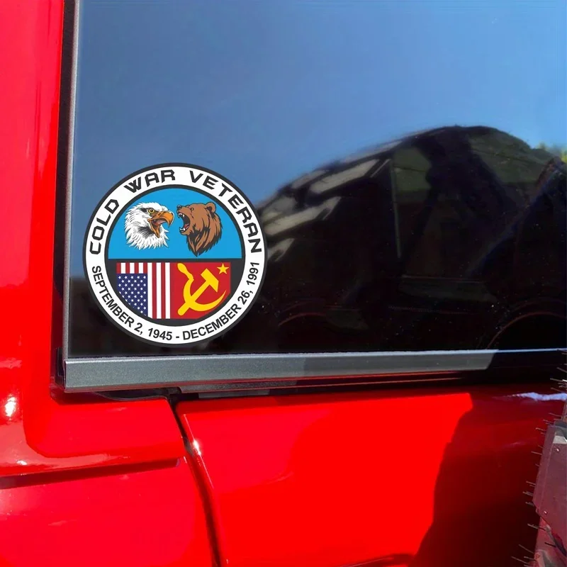Cold War Veteran Memorial Sticker 1PC Waterproof Vinyl Decal Patriotic Military Service Emblem Decor for Car Truck Window Laptop
Cold War Veteran Memorial Sticker 1PC Waterproof Vinyl Decal Patriotic Military Service Emblem Decor for Car Truck Window Laptop