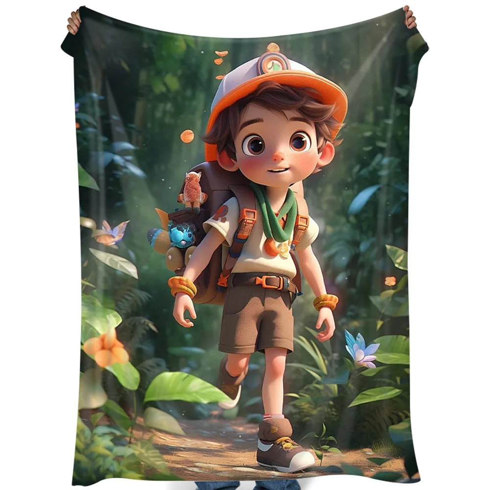 air soft Cute super boy summer flannel blanket conditioning blanket children's blanket Children's Day gift
air soft Cute super boy summer flannel blanket conditioning blanket children's blanket Children's Day gift