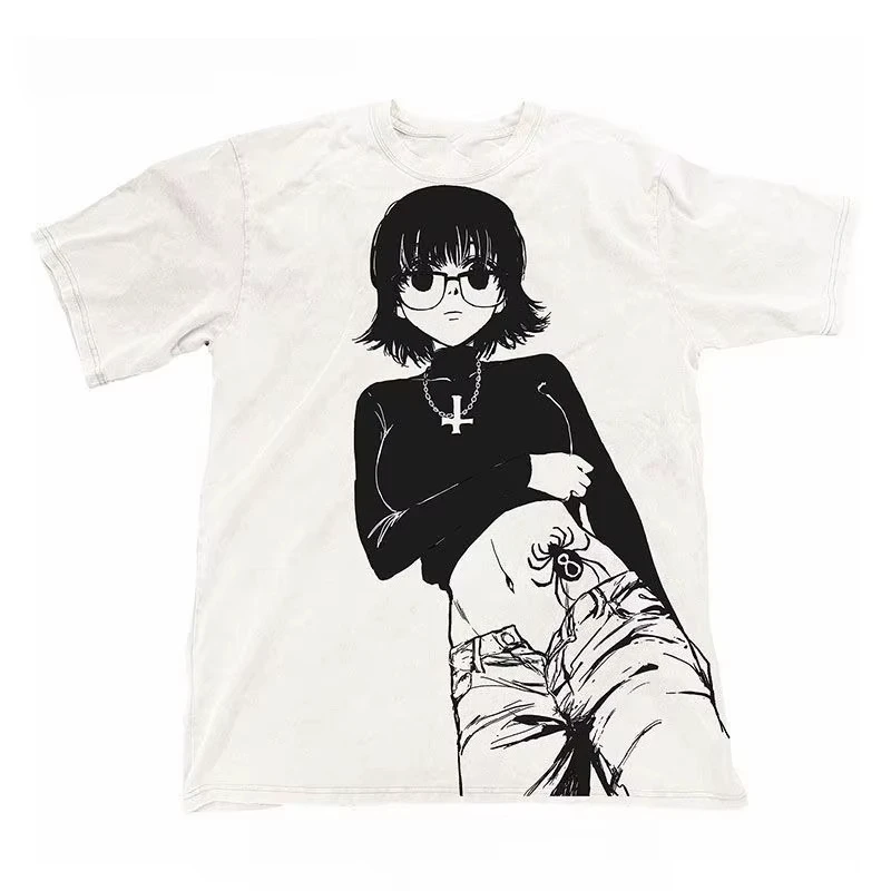 Japanese Light Subculture Hunter X Hunter Small Drop Murasaki Print Cotton Short-sleeved T-shirt Men Harajuk oversized t shirt
Japanese Light Subculture Hunter X Hunter Small Drop Murasaki Print Cotton Short-sleeved T-shirt Men Harajuk oversized t shirt