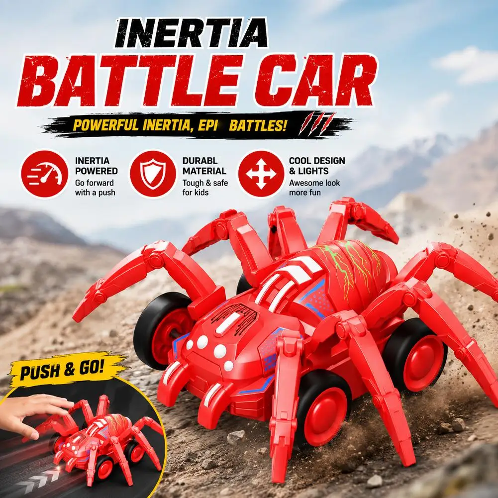 Kid Animal Inertia Car Children Spider Vehicle Crawling Simulation Spider Boys And Girls Climbing Stunt Car Toy Gifts
Kid Animal Inertia Car Children Spider Vehicle Crawling Simulation Spider Boys And Girls Climbing Stunt Car Toy Gifts