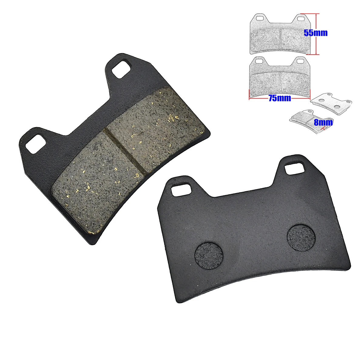 Motorcycle Front Brake Pads for YAMAHA FZ400 1996 XJR 400 XJR400 1995-1999 XT 660 XT660 XT660X 2004-2013 XJR1300 1998 1999
Motorcycle Front Brake Pads for YAMAHA FZ400 1996 XJR 400 XJR400 1995-1999 XT 660 XT660 XT660X 2004-2013 XJR1300 1998 1999