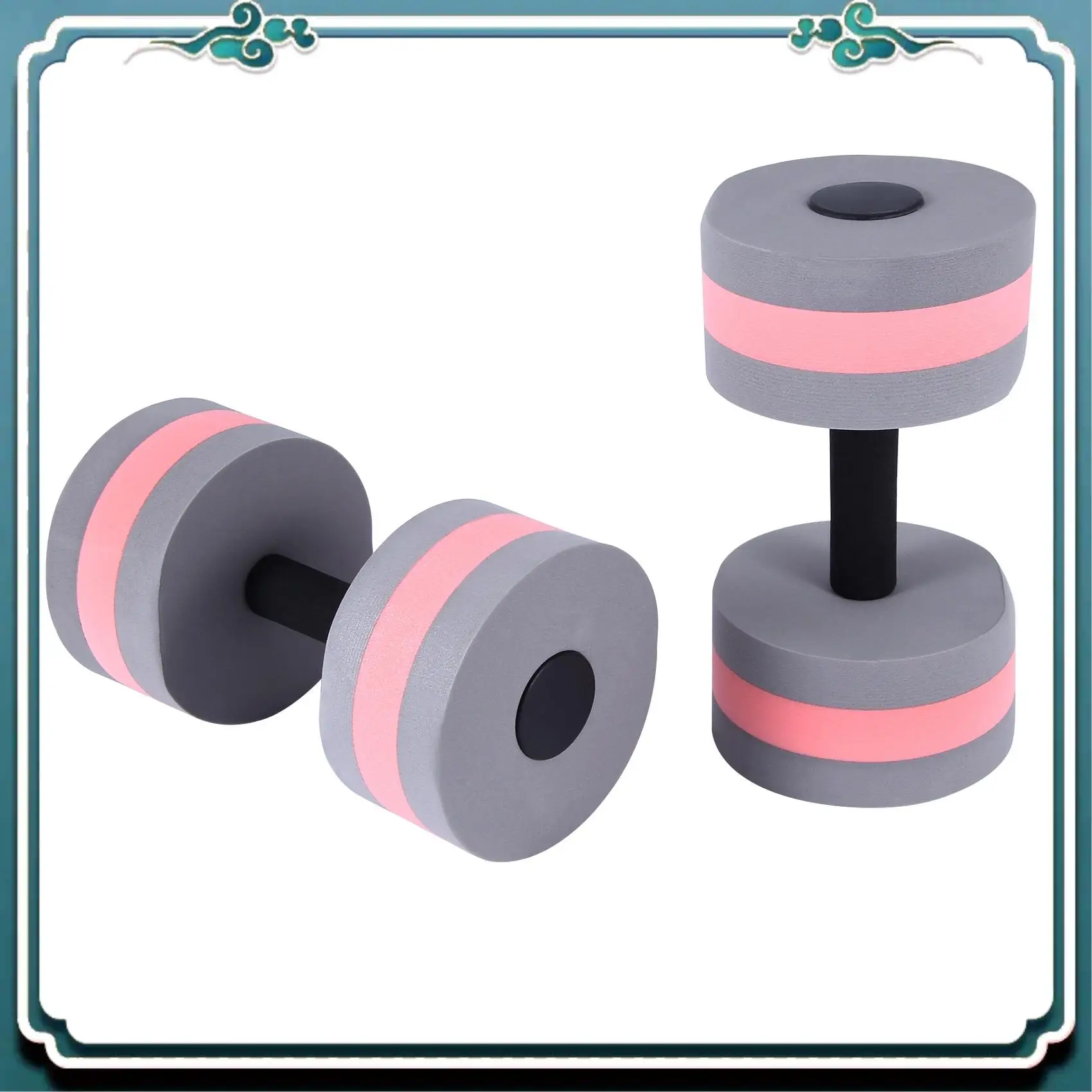 Reliable 2 Pcs Aerobic Exercise Foam Dumbbell Pool Resistance, Water Fitness Barbell Handlebar Exercise Equipment To Lose Weight
Reliable 2 Pcs Aerobic Exercise Foam Dumbbell Pool Resistance, Water Fitness Barbell Handlebar Exercise Equipment To Lose Weight