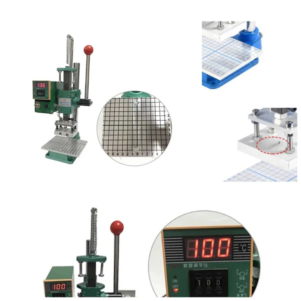 Small Manual Desktop PU Leather & Copper Heat Press Handheld Hot Stamping for Logo Industrial Equipment
Small Manual Desktop PU Leather & Copper Heat Press Handheld Hot Stamping for Logo Industrial Equipment