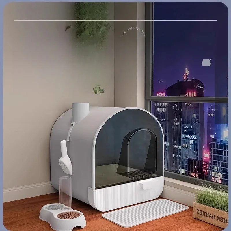 Cat sand basin extra large anti-splash cat shit basin deodorization
Cat sand basin extra large anti-splash cat shit basin deodorization