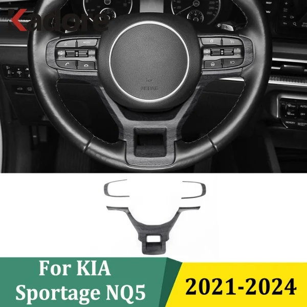 For KIA Sportage NQ5 2021 2022 2023 2024 Carbon Fiber Steering Wheel Button Trim Cover Sticker Interior Car Styling Accessories
For KIA Sportage NQ5 2021 2022 2023 2024 Carbon Fiber Steering Wheel Button Trim Cover Sticker Interior Car Styling Accessories